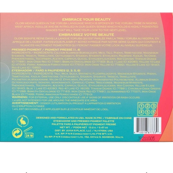 Juvia’s Place Olori 1 Eyeshadow Palette - Picture 4 of 7